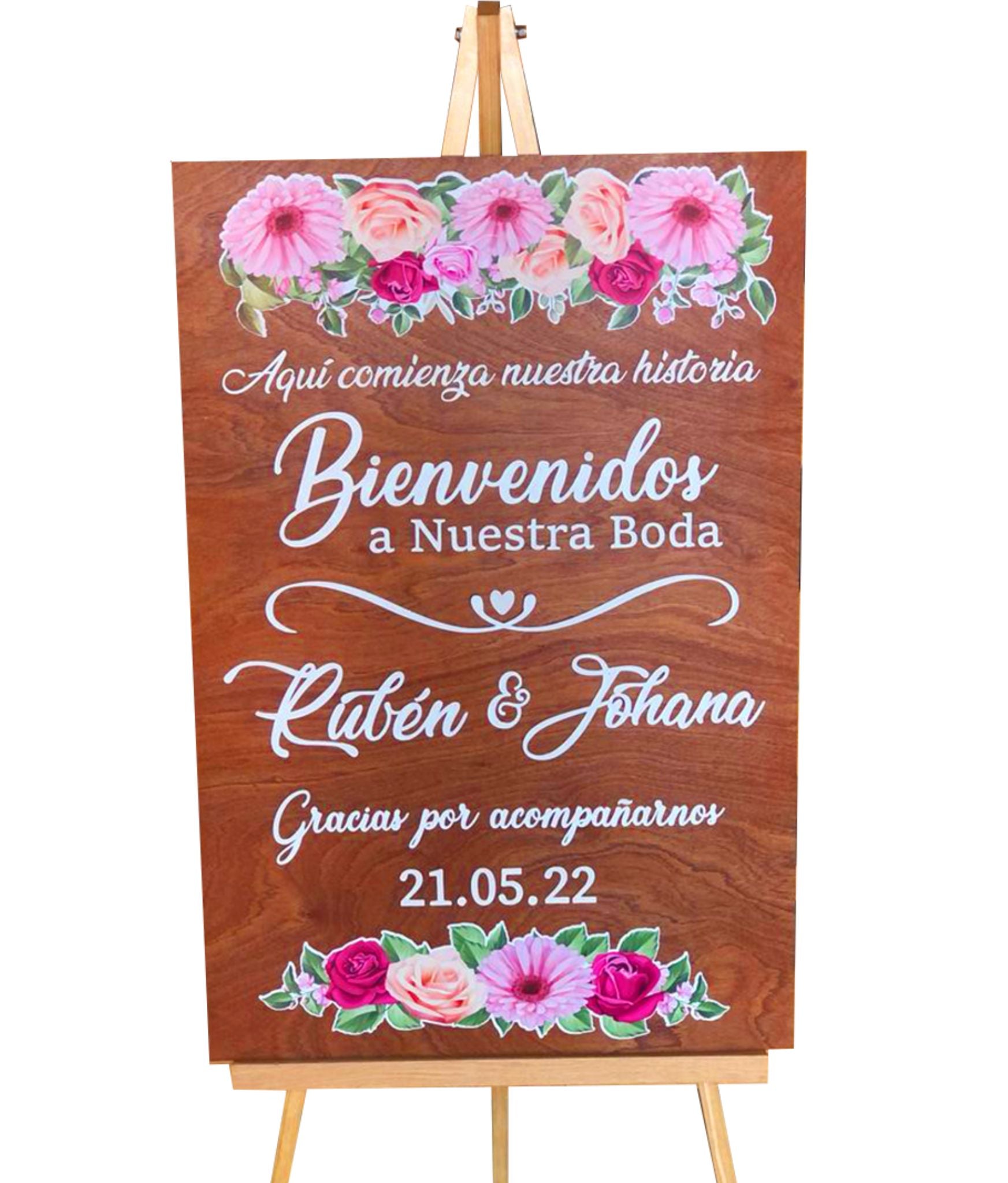 Letreros para eventos