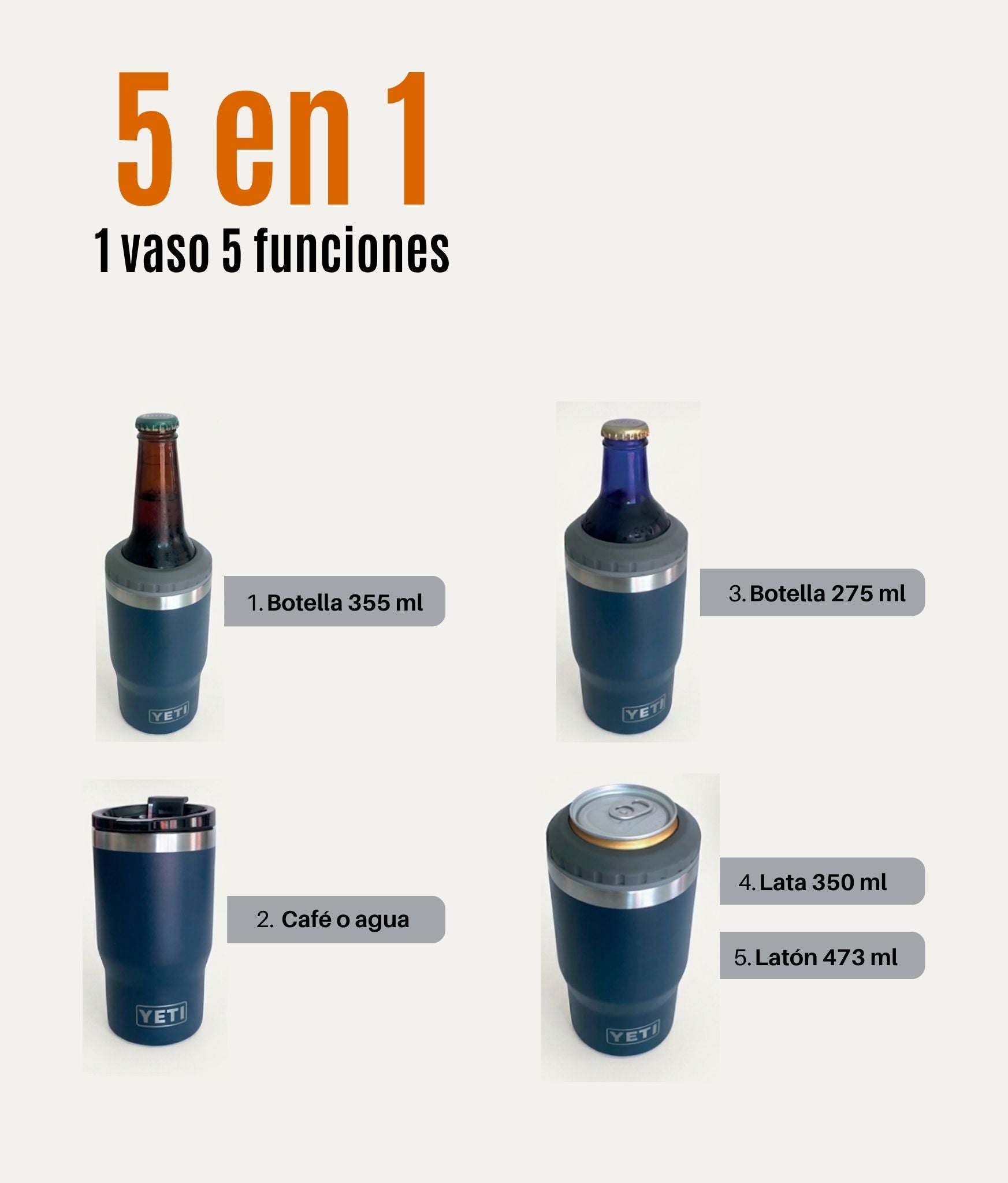 Vaso Térmico 5 en 1