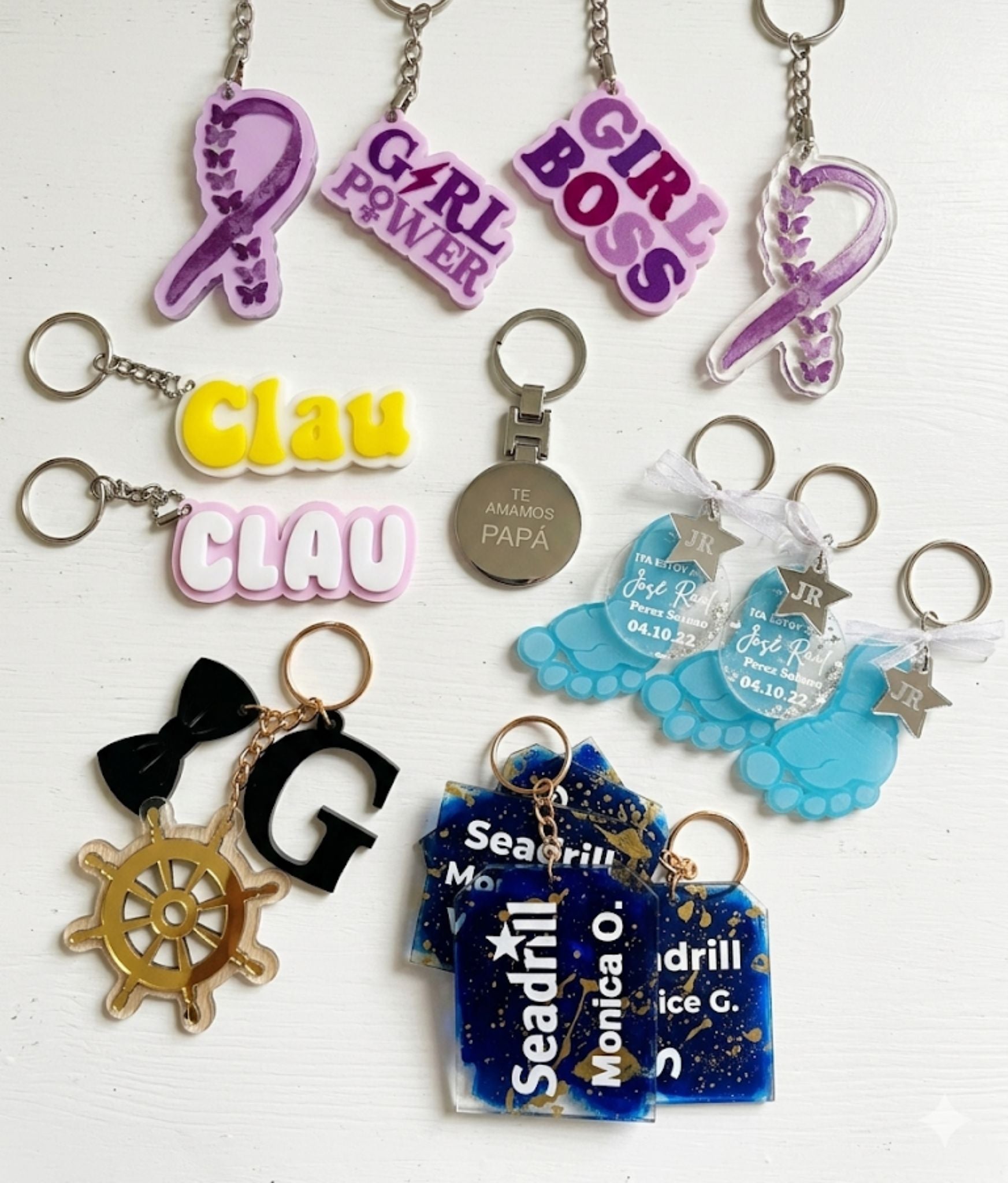 Llaveros personalizados