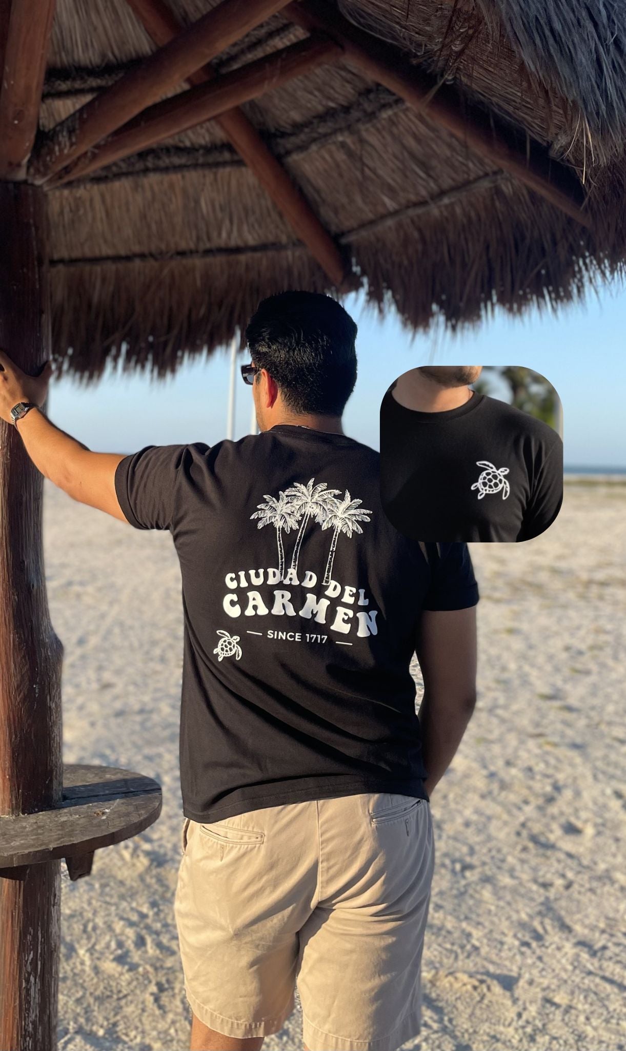 Playera Palmeras