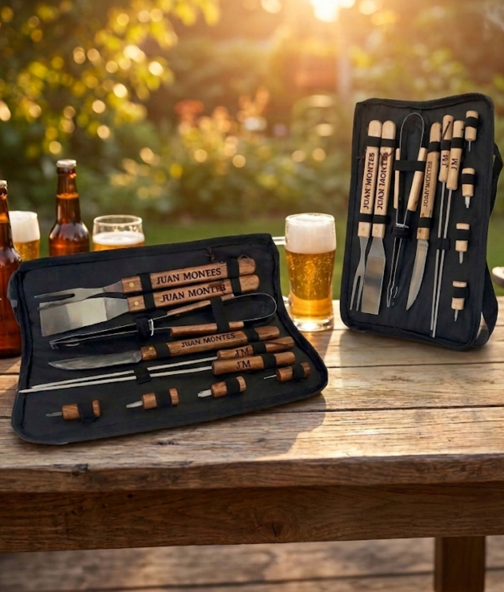 Kit parrillero madera