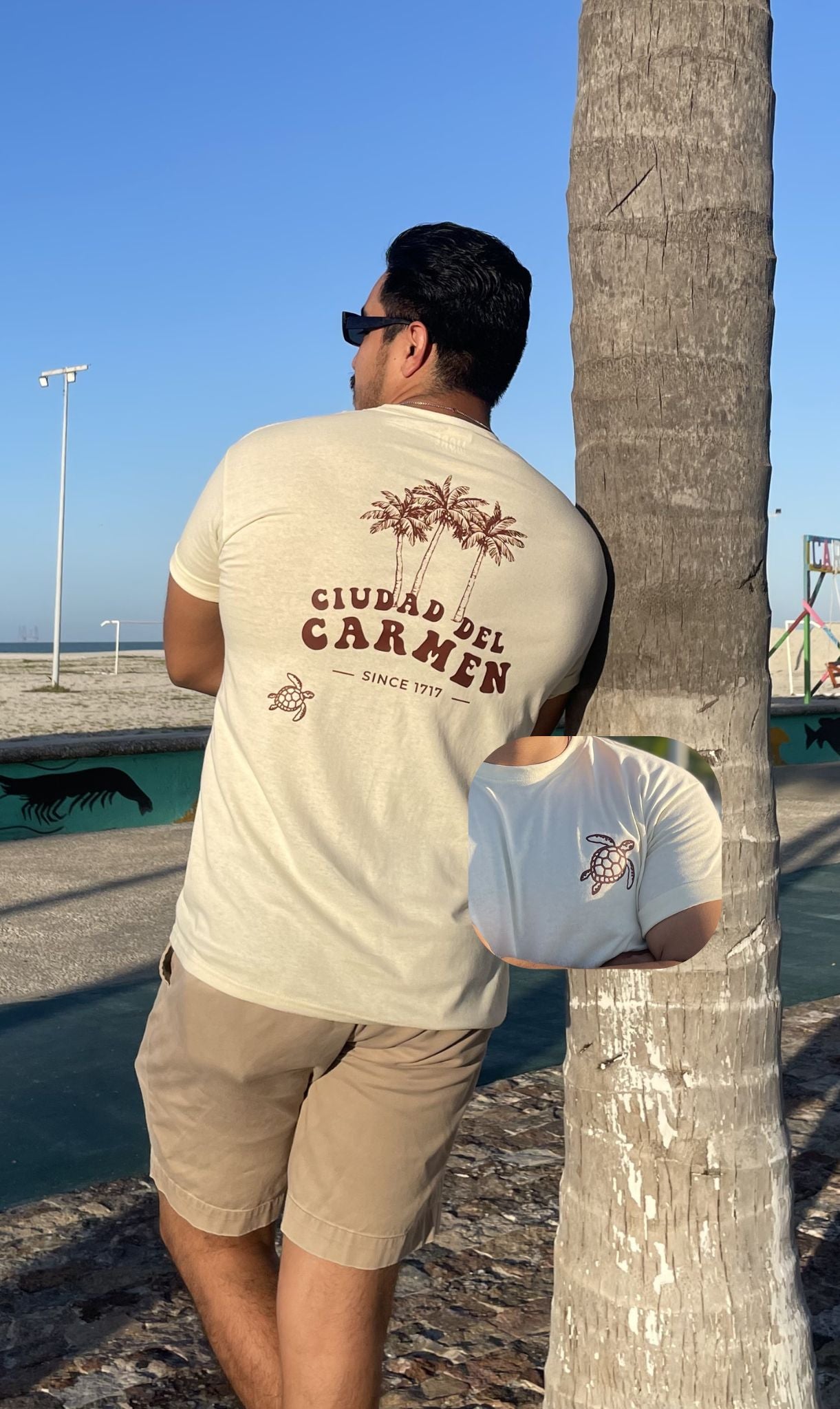 Playera Palmeras
