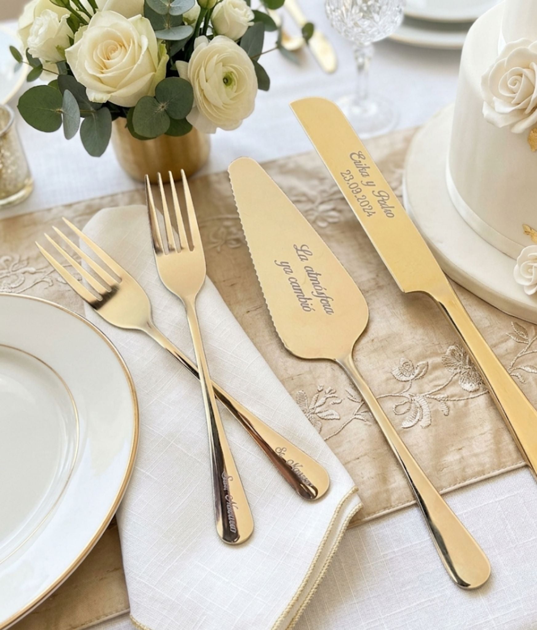 Cubiertos personalizados