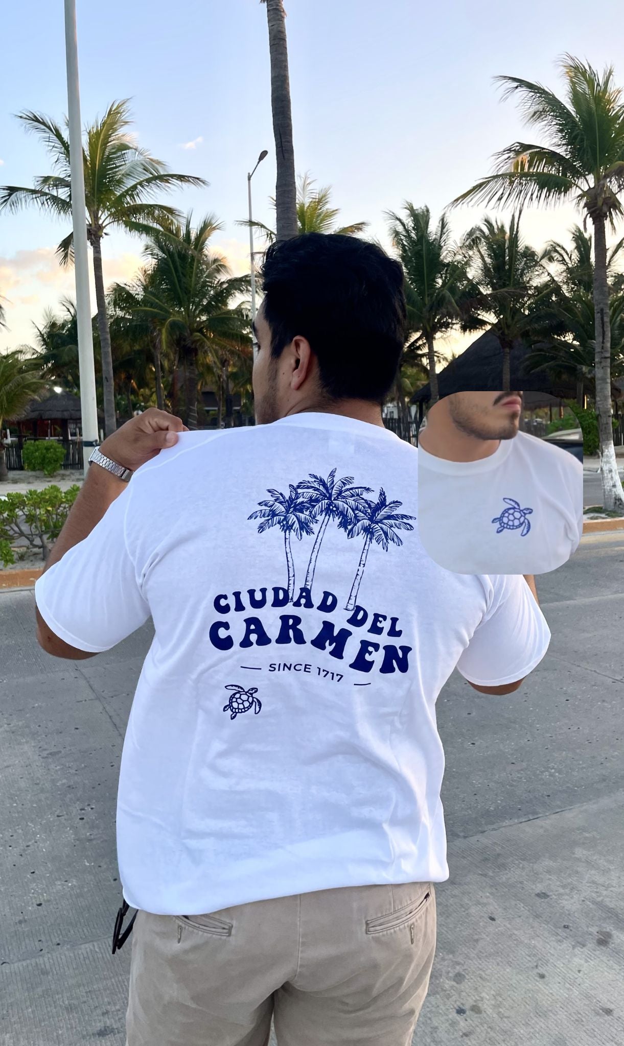Playera Palmeras